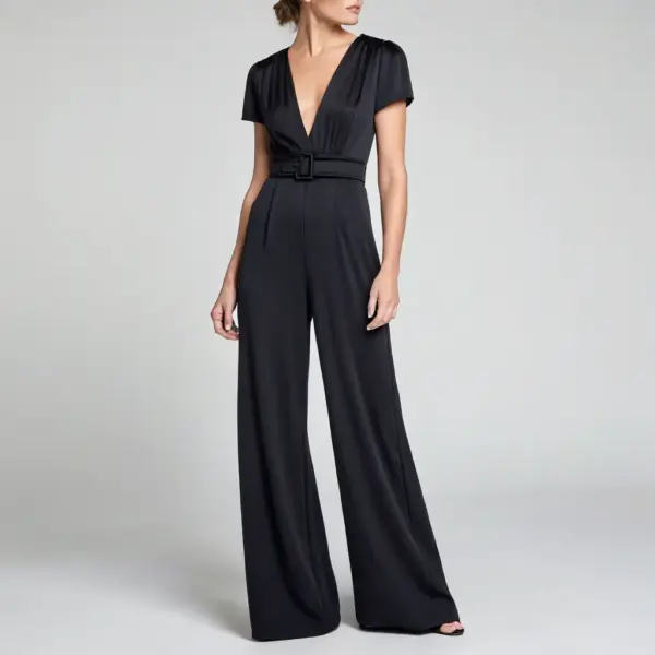 Chic Jumpsuit with Embellishments